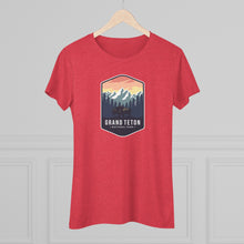 Load image into Gallery viewer, Grand Tetons Women's Tri-blend Tee