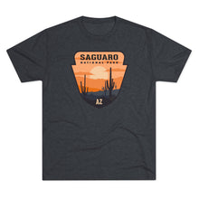 Load image into Gallery viewer, Saguaro Unisex Men's Tri-Blend Crew Tee