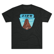 Load image into Gallery viewer, Zion National Park Men's Tri-Blend Crew Tee
