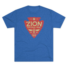 Load image into Gallery viewer, Zion National Park Tri-Blend Crew Tee