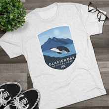 Load image into Gallery viewer, Glacier Bay National Park Men's Tri-Blend Crew Tee