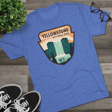 Load image into Gallery viewer, Yellowstone National Park Men's Tri-Blend Crew Tee