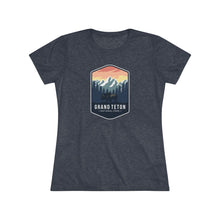 Load image into Gallery viewer, Grand Tetons Women's Tri-blend Tee