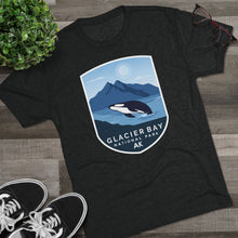 Load image into Gallery viewer, Glacier Bay National Park Men's Tri-Blend Crew Tee