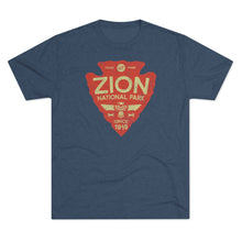 Load image into Gallery viewer, Zion National Park Tri-Blend Crew Tee