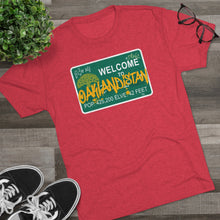 Load image into Gallery viewer, Oaklandistan Oakland California Crime Tri-Blend Men's Shirt Tri-Blend Crew Tee