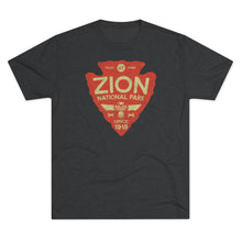 Load image into Gallery viewer, Zion National Park Tri-Blend Crew Tee