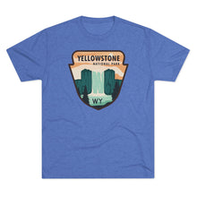 Load image into Gallery viewer, Yellowstone National Park Men's Tri-Blend Crew Tee