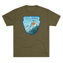 Load image into Gallery viewer, Telluride Ski Resort  Men's Tri-Blend Crew Tee