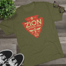 Load image into Gallery viewer, Zion National Park Tri-Blend Crew Tee