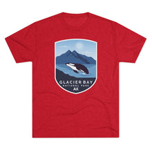 Load image into Gallery viewer, Glacier Bay National Park Men's Tri-Blend Crew Tee