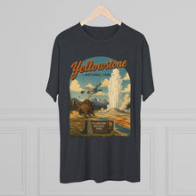 Load image into Gallery viewer, Yellowstone National Park Shirt Men's Tri-Blend Crew Tee