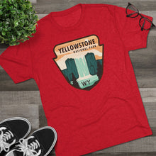 Load image into Gallery viewer, Yellowstone National Park Men's Tri-Blend Crew Tee