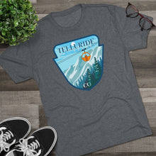Load image into Gallery viewer, Telluride Ski Resort  Men's Tri-Blend Crew Tee