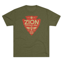 Load image into Gallery viewer, Zion National Park Tri-Blend Crew Tee