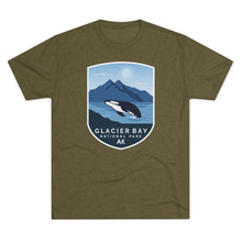 Load image into Gallery viewer, Glacier Bay National Park Men's Tri-Blend Crew Tee