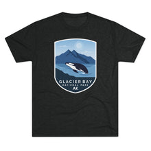 Load image into Gallery viewer, Glacier Bay National Park Men's Tri-Blend Crew Tee