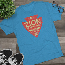 Load image into Gallery viewer, Zion National Park Tri-Blend Crew Tee