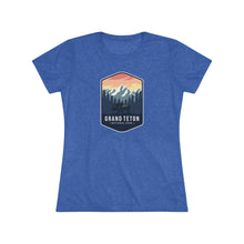 Load image into Gallery viewer, Grand Tetons Women's Tri-blend Tee