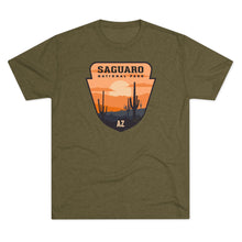 Load image into Gallery viewer, Saguaro Unisex Men's Tri-Blend Crew Tee