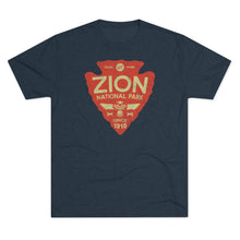Load image into Gallery viewer, Zion National Park Tri-Blend Crew Tee