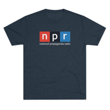 Load image into Gallery viewer, NPR National Propaganda T-shrit Men's Tri-Blend Crew Tee