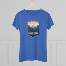 Load image into Gallery viewer, Grand Tetons Women's Tri-blend Tee
