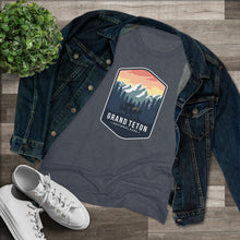 Load image into Gallery viewer, Grand Tetons Women's Tri-blend Tee