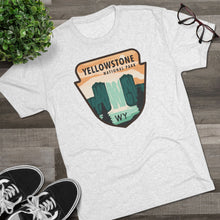 Load image into Gallery viewer, Yellowstone National Park Men's Tri-Blend Crew Tee