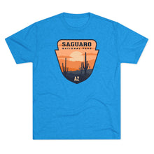 Load image into Gallery viewer, Saguaro Unisex Men's Tri-Blend Crew Tee