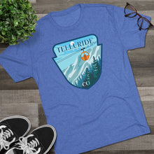 Load image into Gallery viewer, Telluride Ski Resort  Men's Tri-Blend Crew Tee