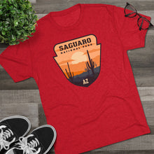Load image into Gallery viewer, Saguaro Unisex Men's Tri-Blend Crew Tee