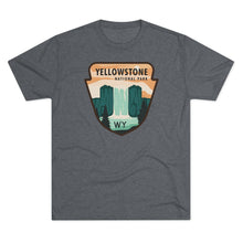 Load image into Gallery viewer, Yellowstone National Park Men's Tri-Blend Crew Tee