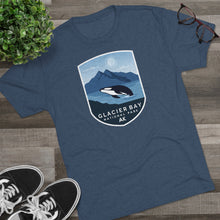 Load image into Gallery viewer, Glacier Bay National Park Men&#39;s Tri-Blend Crew Tee
