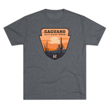 Load image into Gallery viewer, Saguaro Unisex Men's Tri-Blend Crew Tee