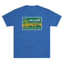 Load image into Gallery viewer, Oaklandistan Oakland California Crime Tri-Blend Men's Shirt Tri-Blend Crew Tee