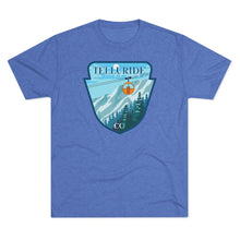 Load image into Gallery viewer, Telluride Ski Resort  Men's Tri-Blend Crew Tee