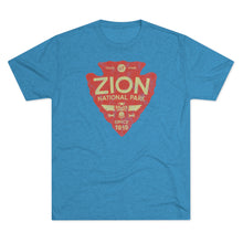 Load image into Gallery viewer, Zion National Park Tri-Blend Crew Tee