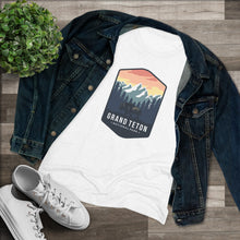 Load image into Gallery viewer, Grand Tetons Women's Tri-blend Tee