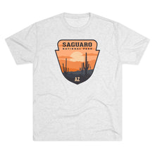Load image into Gallery viewer, Saguaro Unisex Men's Tri-Blend Crew Tee