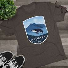 Load image into Gallery viewer, Glacier Bay National Park Men's Tri-Blend Crew Tee
