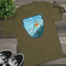 Load image into Gallery viewer, Telluride Ski Resort  Men's Tri-Blend Crew Tee