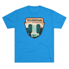 Load image into Gallery viewer, Yellowstone National Park Men's Tri-Blend Crew Tee