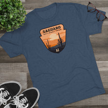 Load image into Gallery viewer, Saguaro National Park Men&#39;s Tri-Blend Crew Tee
