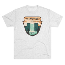 Load image into Gallery viewer, Yellowstone National Park Men's Tri-Blend Crew Tee