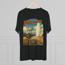 Load image into Gallery viewer, Yellowstone National Park Shirt Men's Tri-Blend Crew Tee