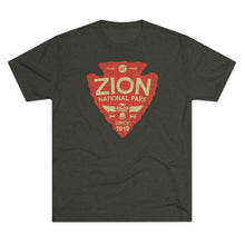 Load image into Gallery viewer, Zion National Park Tri-Blend Crew Tee