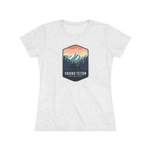 Load image into Gallery viewer, Grand Tetons Women's Tri-blend Tee