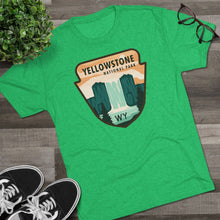 Load image into Gallery viewer, Yellowstone National Park Men's Tri-Blend Crew Tee