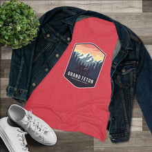 Load image into Gallery viewer, Grand Tetons Women's Tri-blend Tee